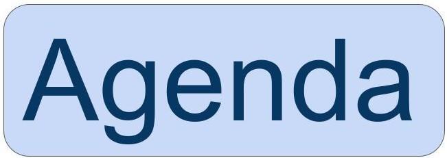 Tap here for the meeting agenda