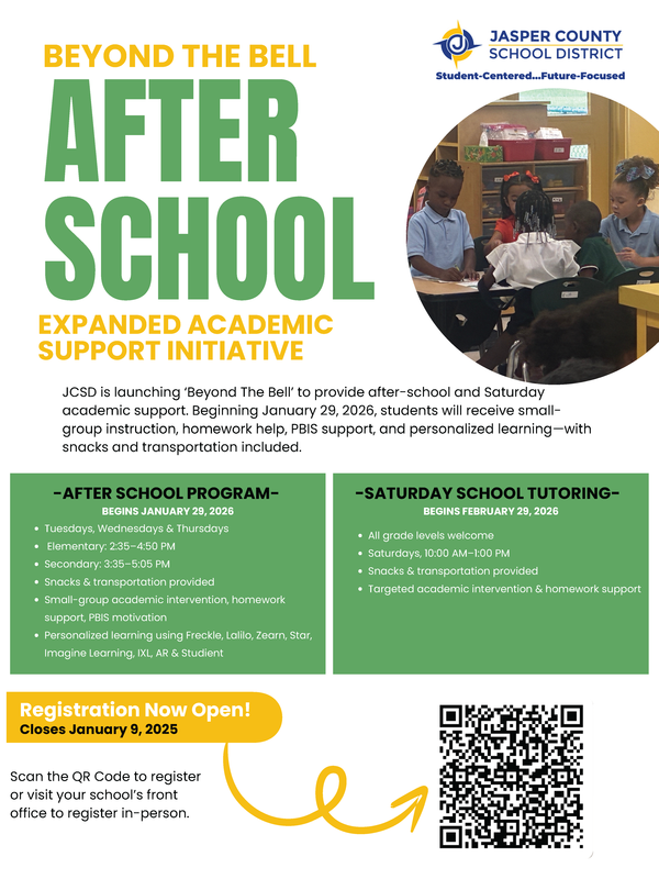 🚀 JCSD is launching Beyond The Bell! Featured Photo