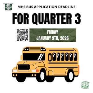 Bus application due Jan 9