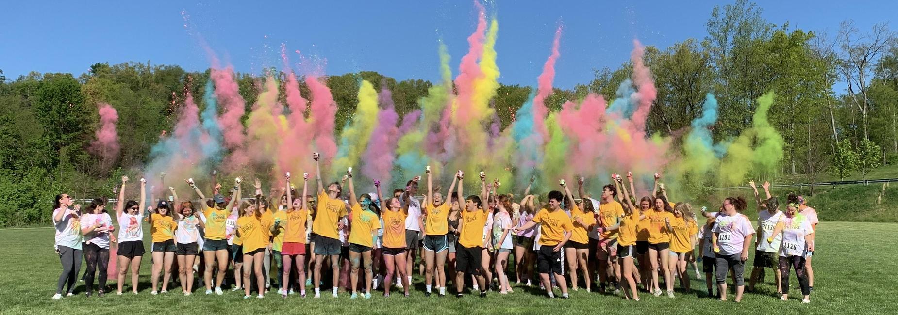 North Catholic High School Color Run