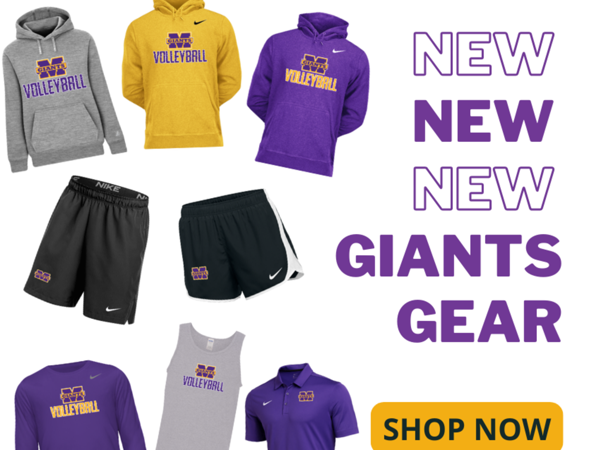 promo graphic - MHS volleyball 2025 spirit wear