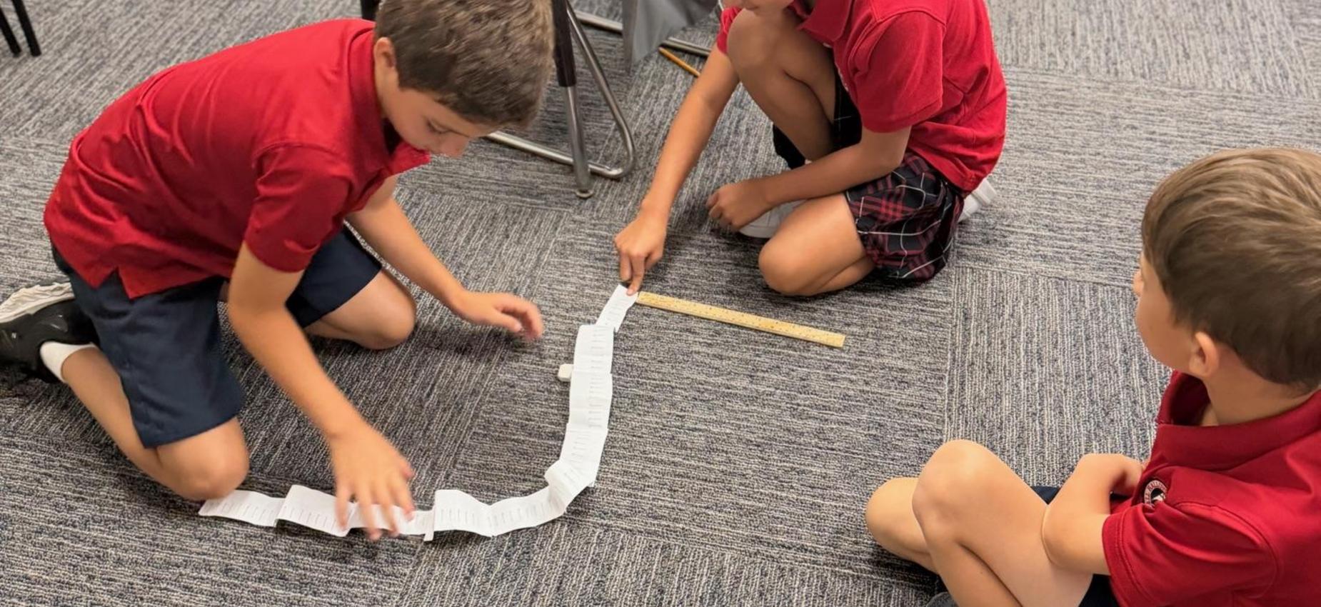 2nd grade learning how to measure