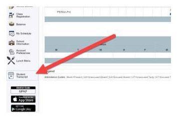 Powerschool screenshot