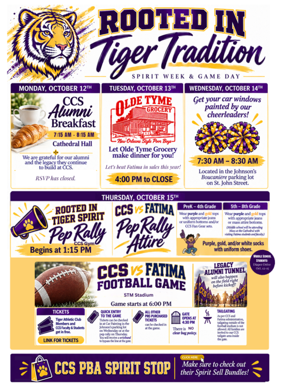 It’s BIG GAME WEEK at CCS! Featured Photo