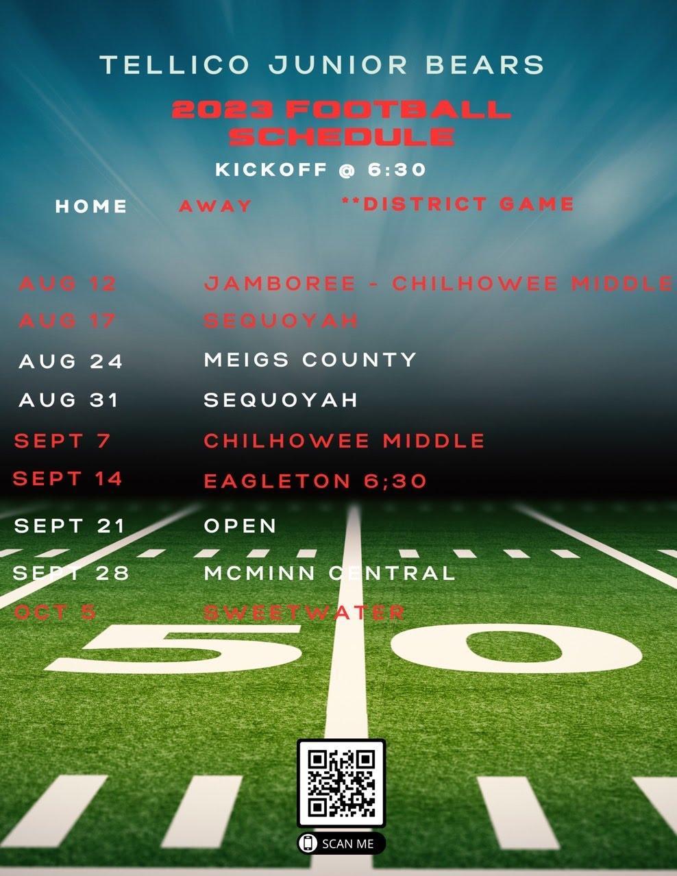 Football Football Tellico Plains Junior High School