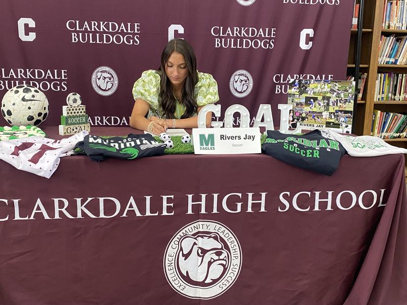 Clarkdale High Soccer Signing - Rivers Jay