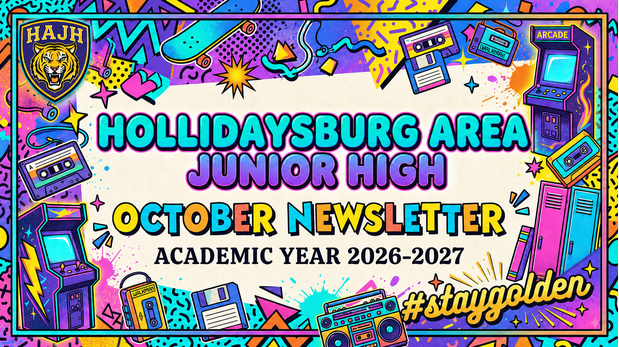 colorful 1990s themed logo