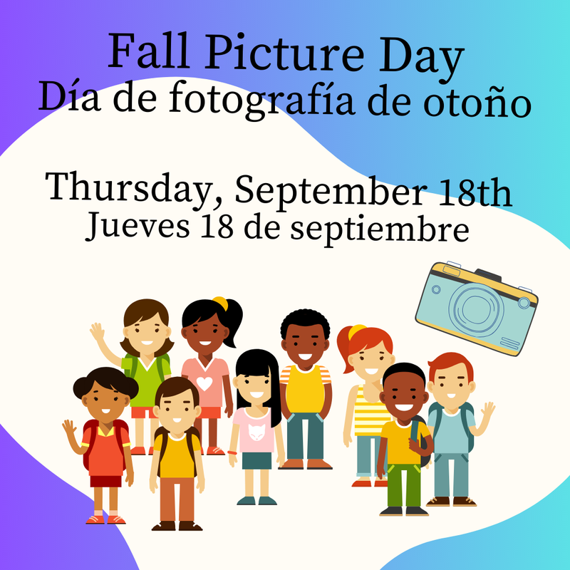picture day flyer for fall photos