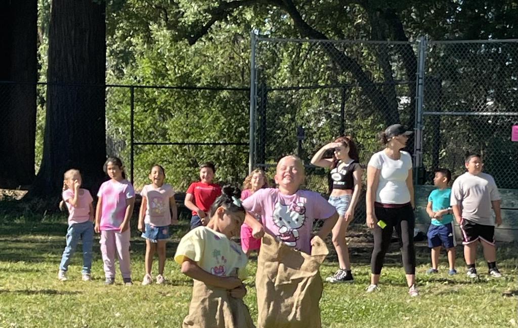 sack race