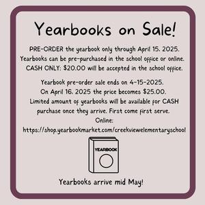 Yearbook Sale