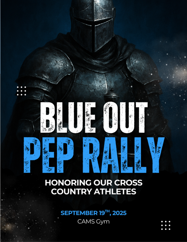 cams blue out pep rally