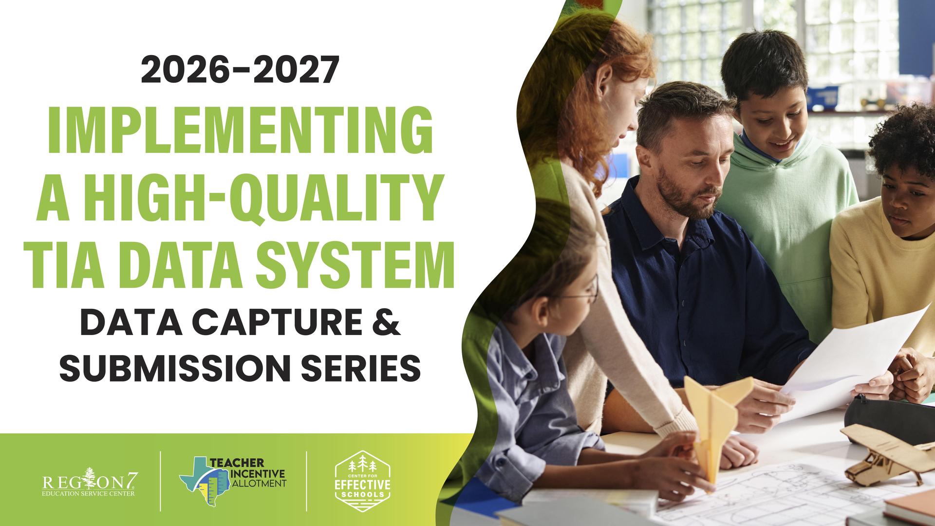 TIA Data Submission Workshop graphic