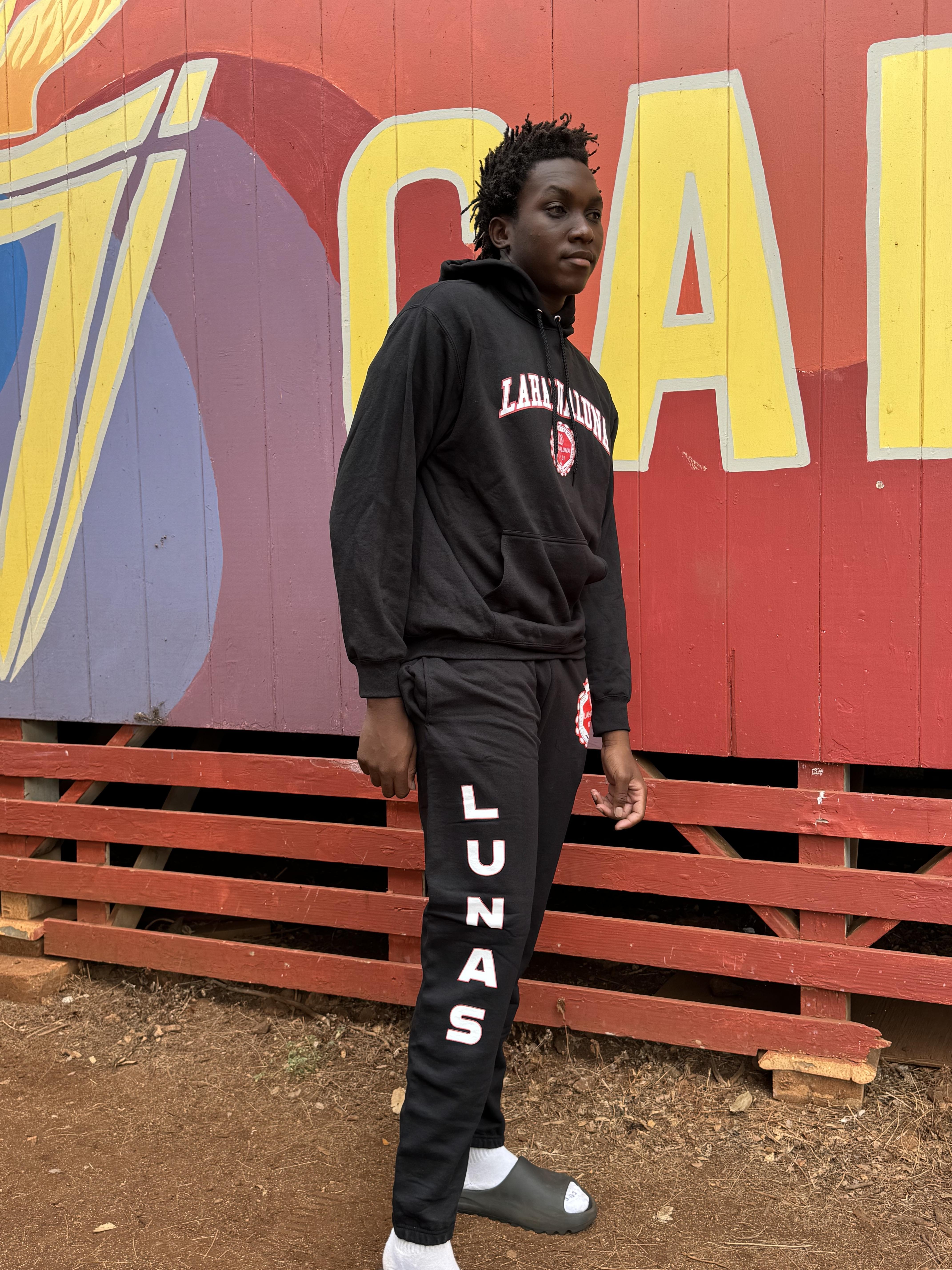 Lunas Black Sweatpants