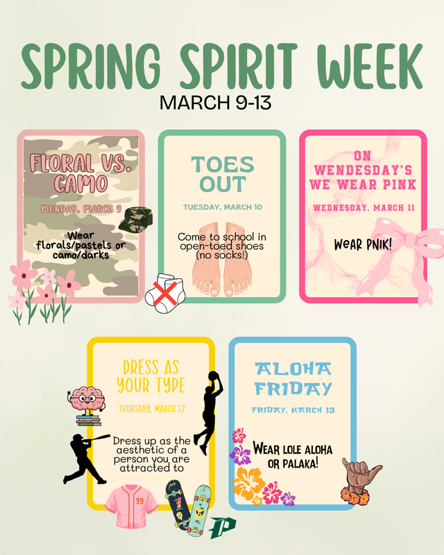 Spring Spirit Week