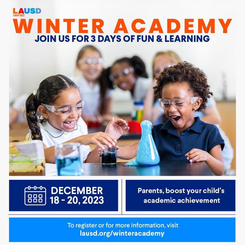 Winter Academy, December 1820 Marguerite Poindexter LaMotte Elementary