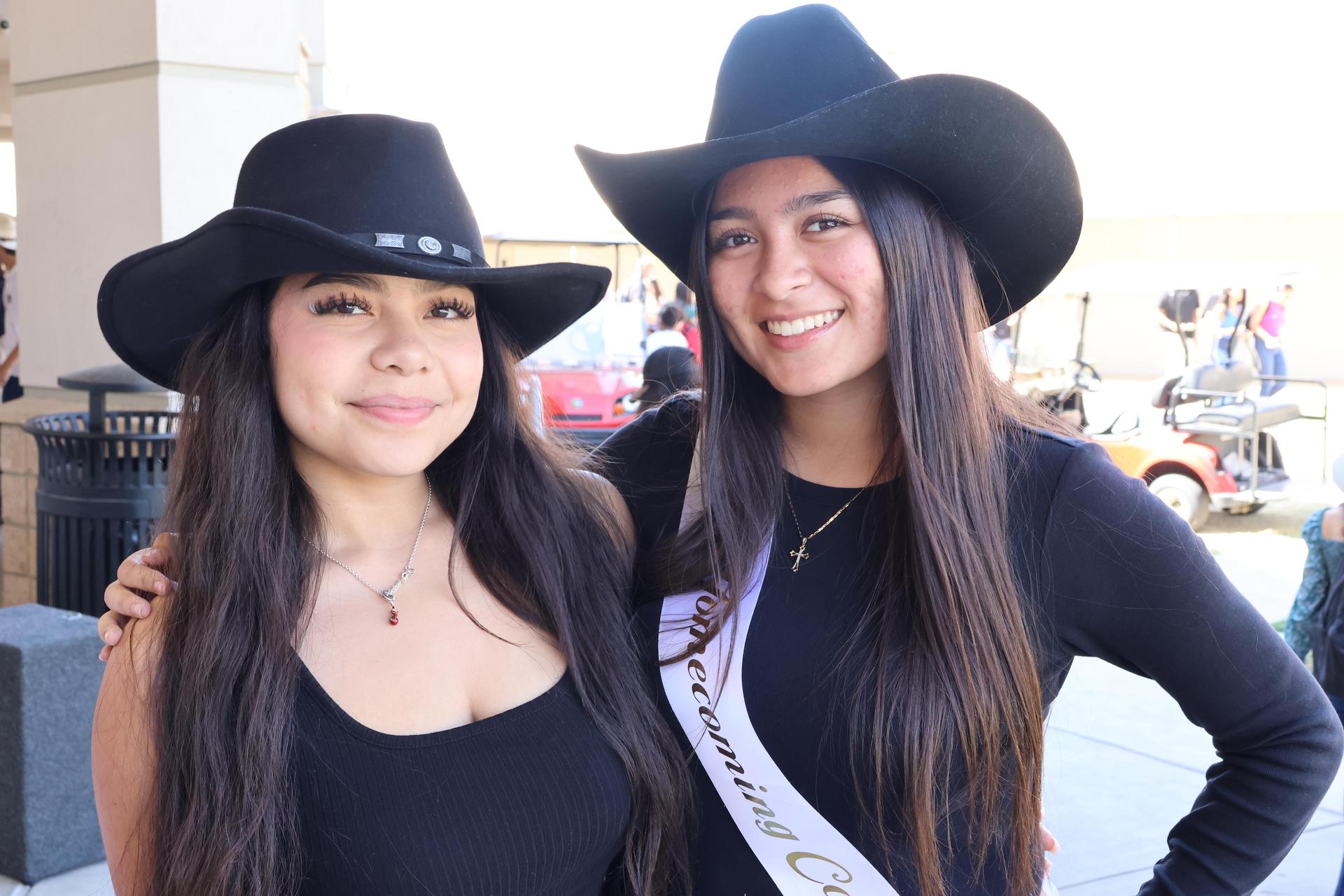 students dressed in western wear