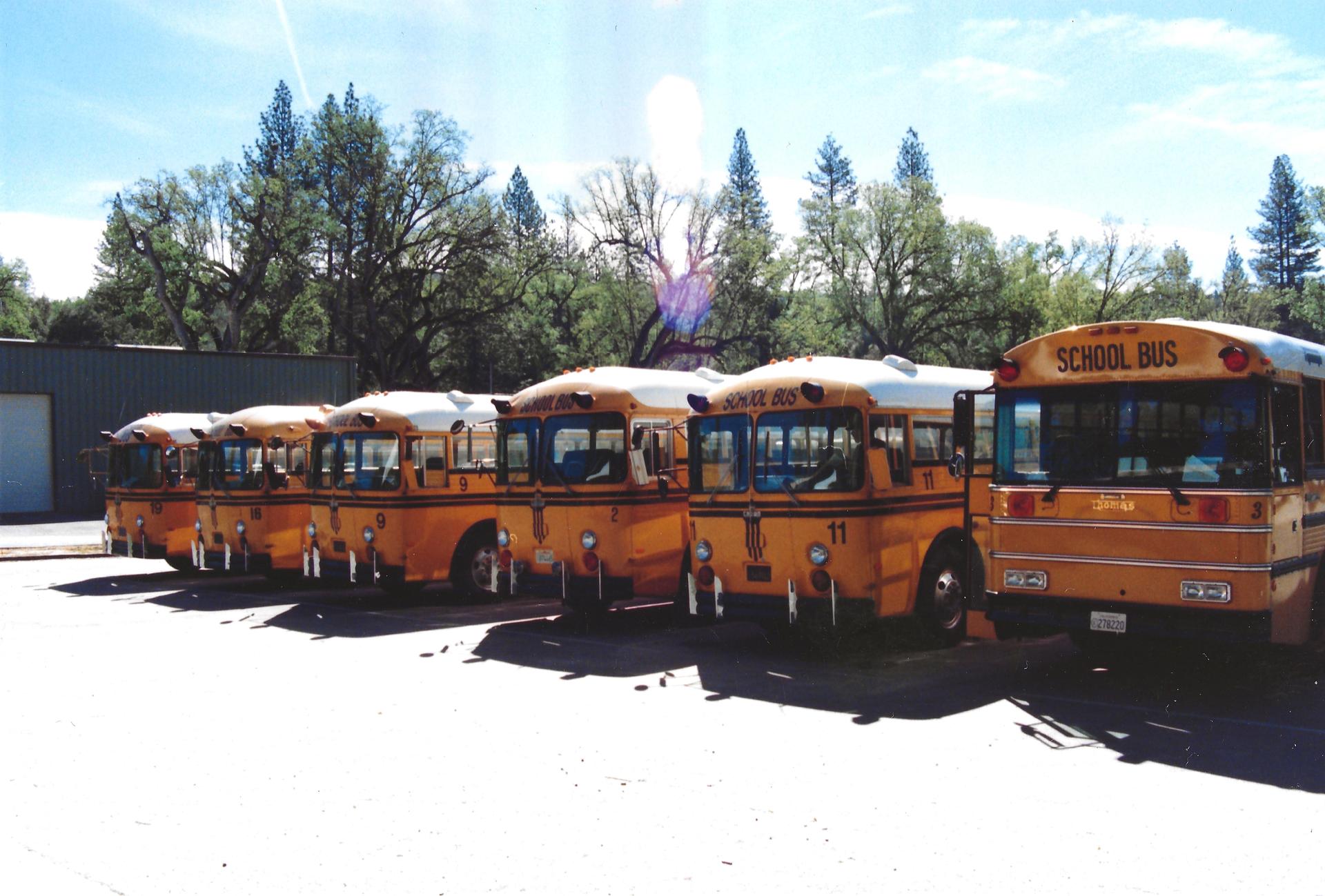 YUSD Bus Line Up - 1