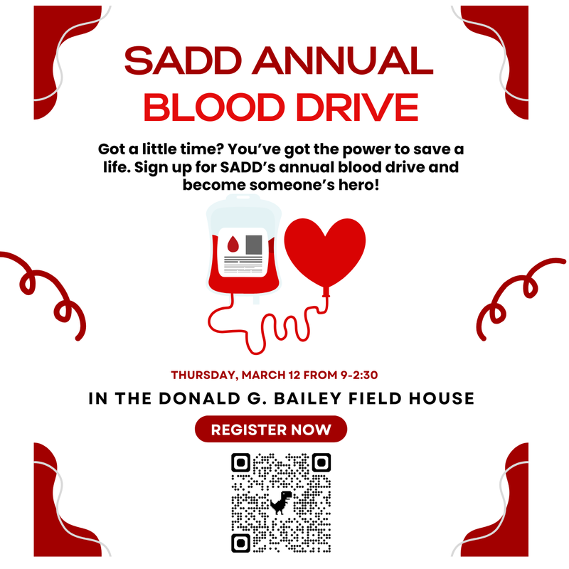 SADD blood drive