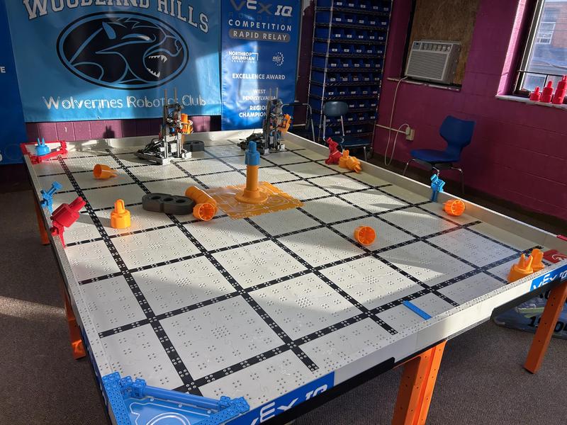 The VEX game board