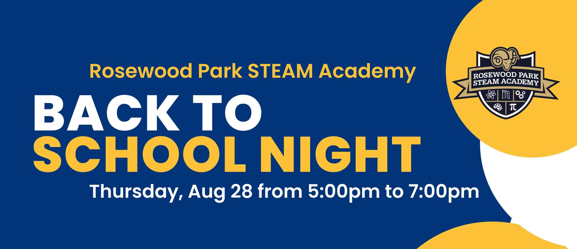 back to school night announcement