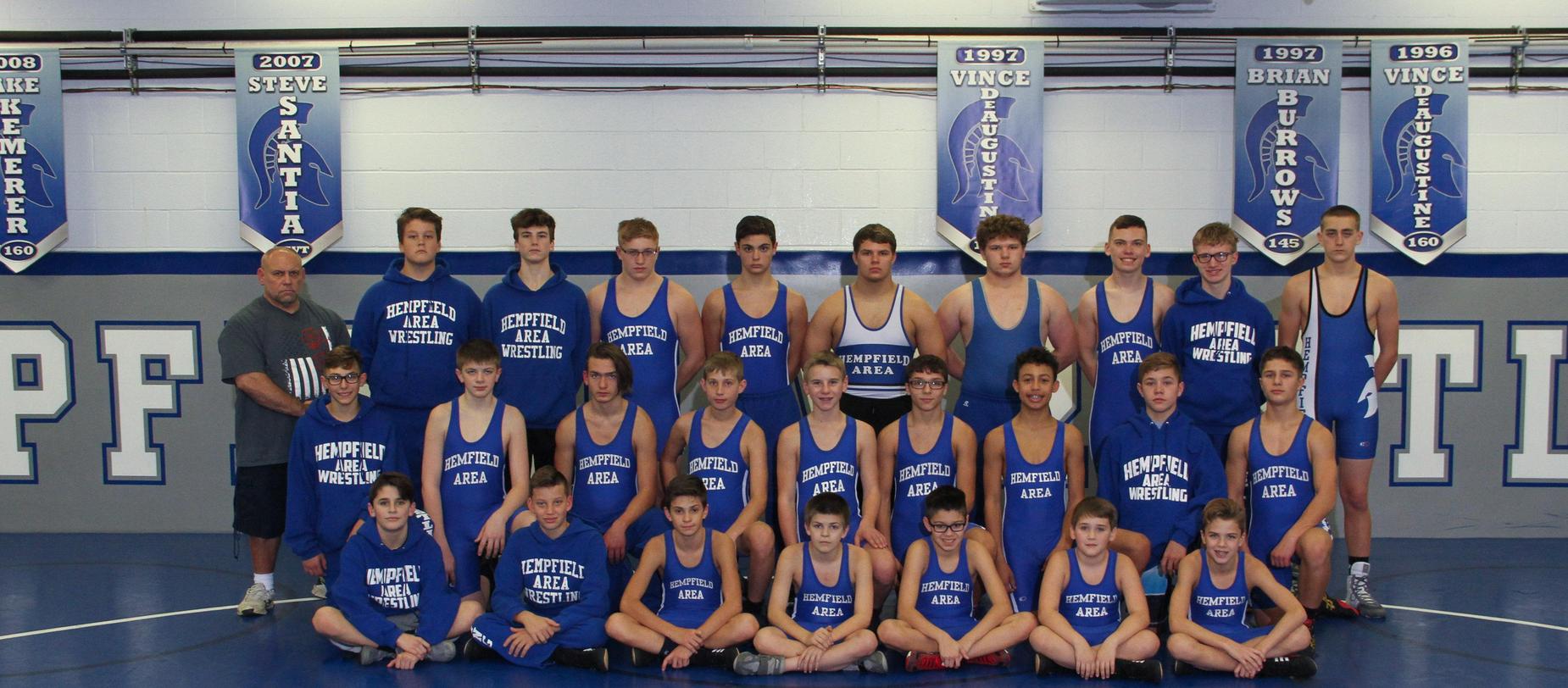 Middle School Wrestling Team
