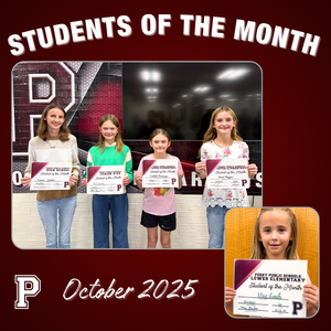 October 2025 Students of the Month