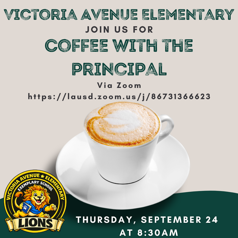 coffee with the principal