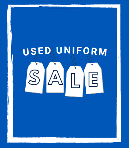 Used Uniform Sale: THIS Friday, September 4