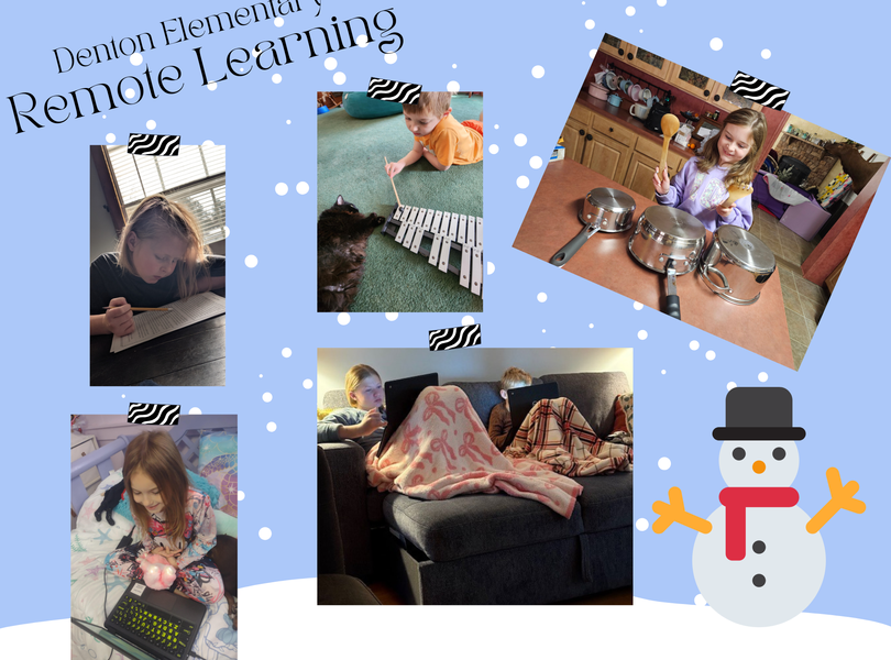 Remote learning pictures