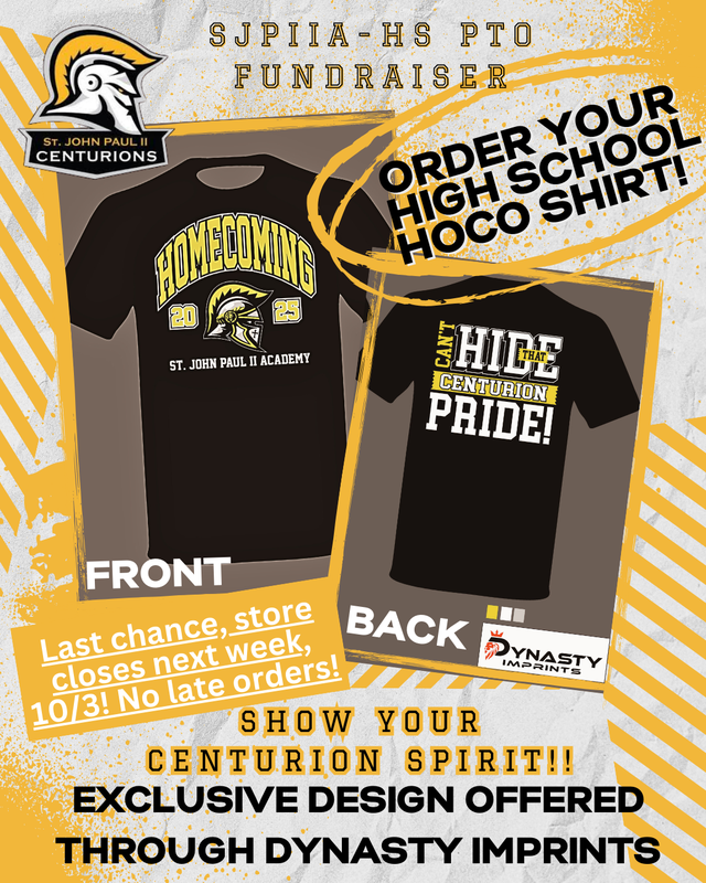 Last chance to order your Homecoming 2025 shirt!
