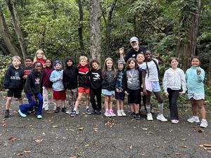 Students at Burnet Woods