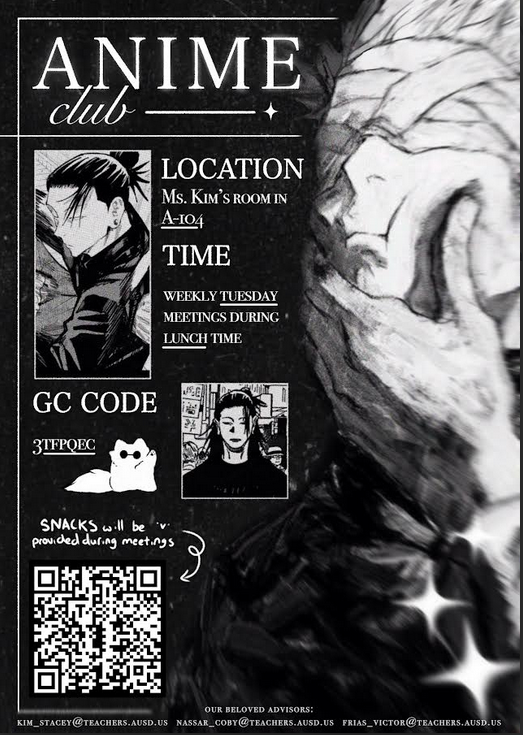 Anime Club Flyer