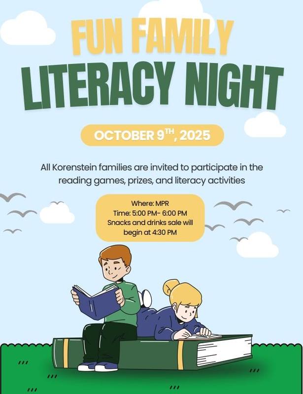 Literacy Night Flyer