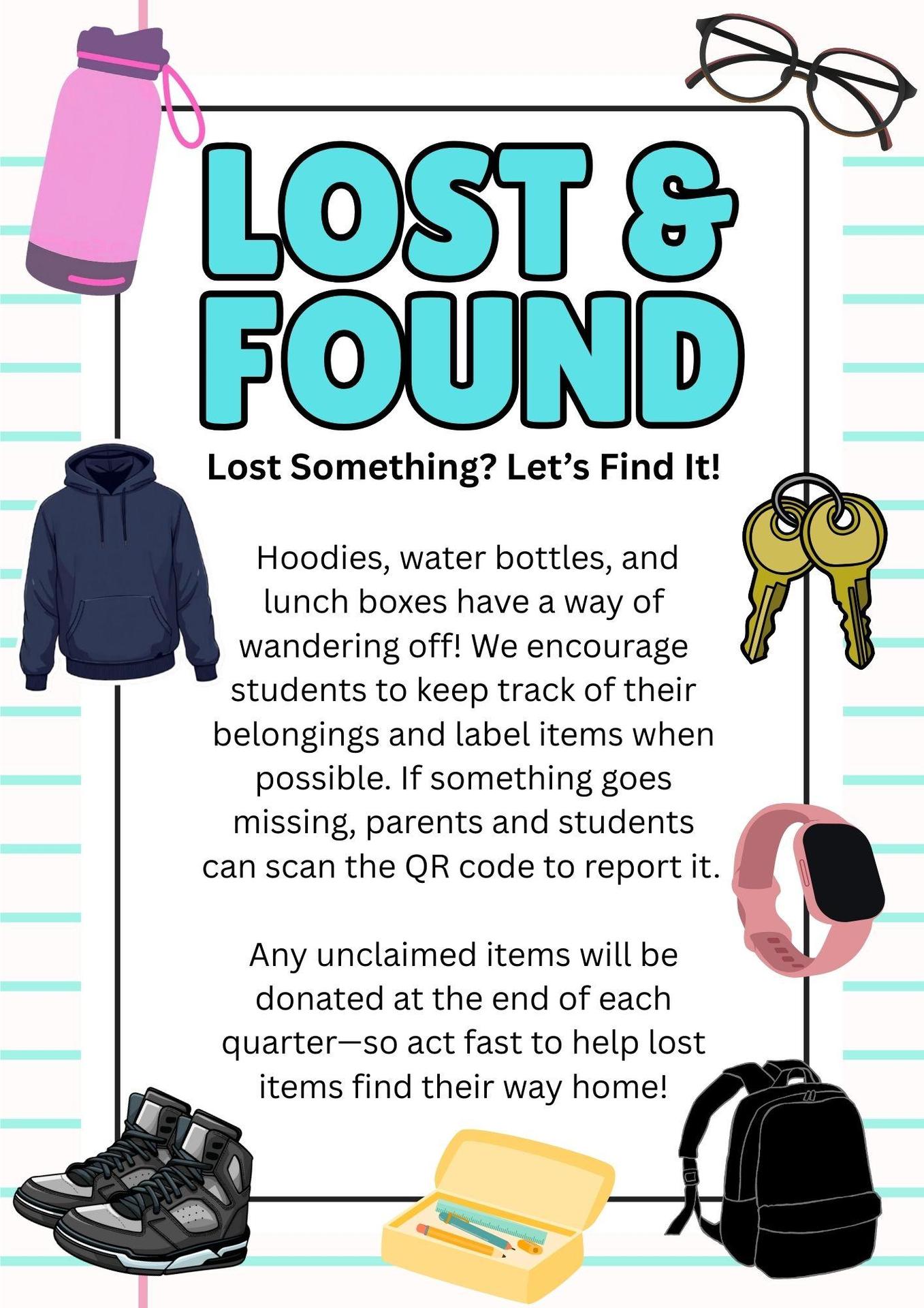 Link to Lost & Found Form