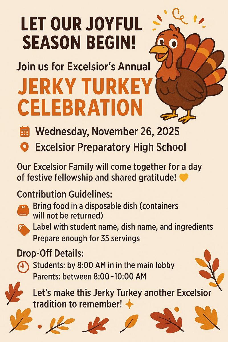 EPHS Jerky Turkey 2025 flyer