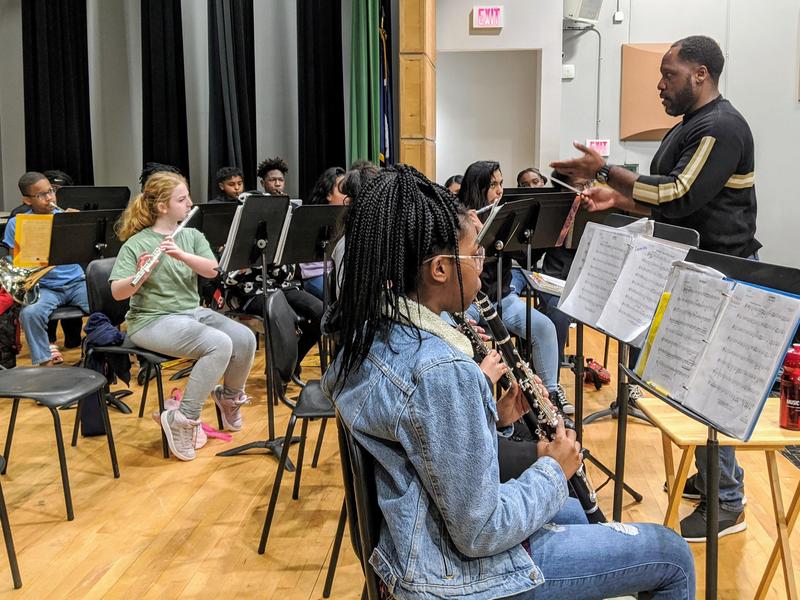 JCSD Bands Host Concert Performance Assessment Clinic Day