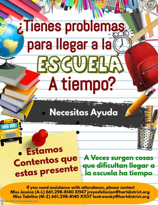 Trouble Getting to School On Time Spanish.jpg