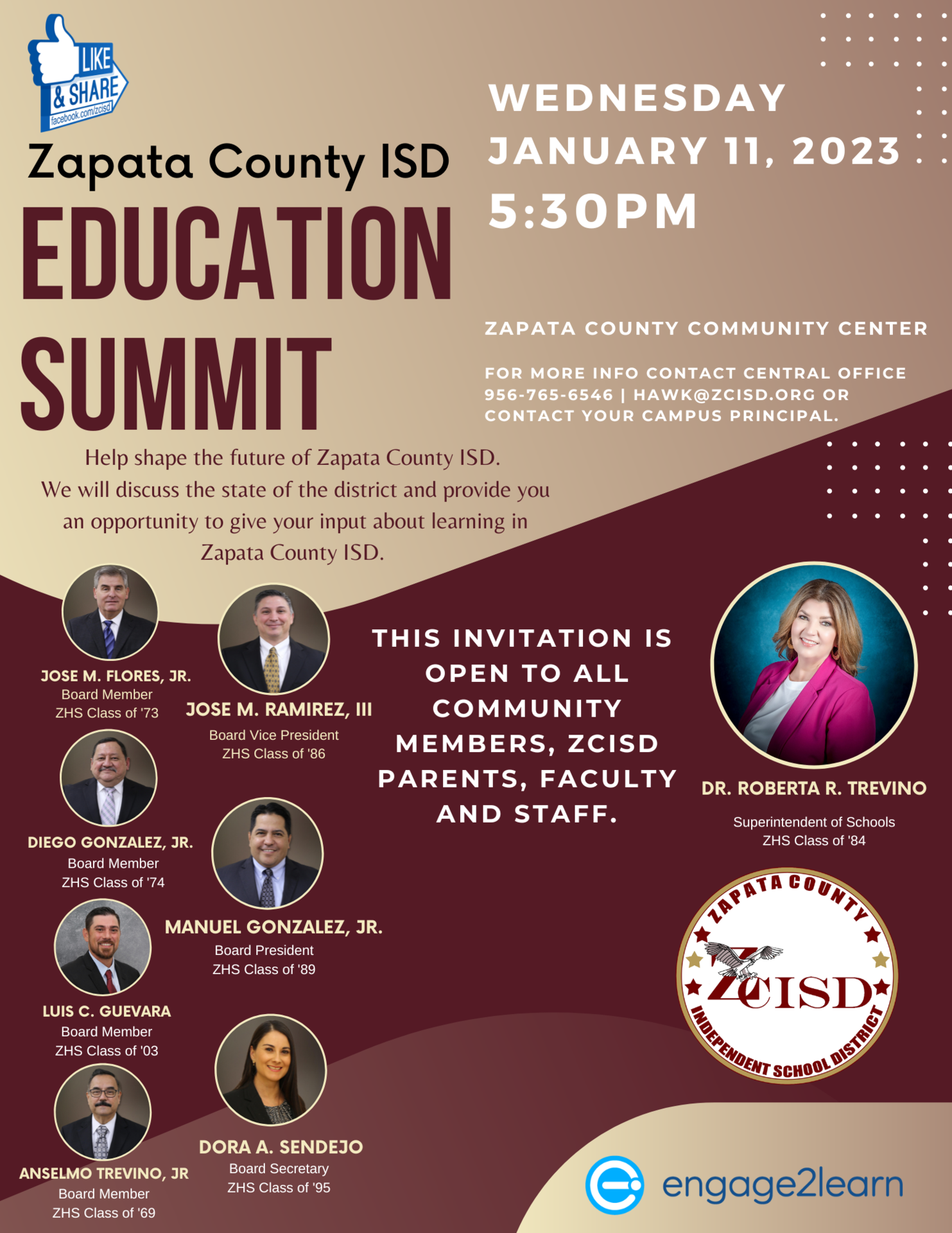 E2L Education Summit Flyer