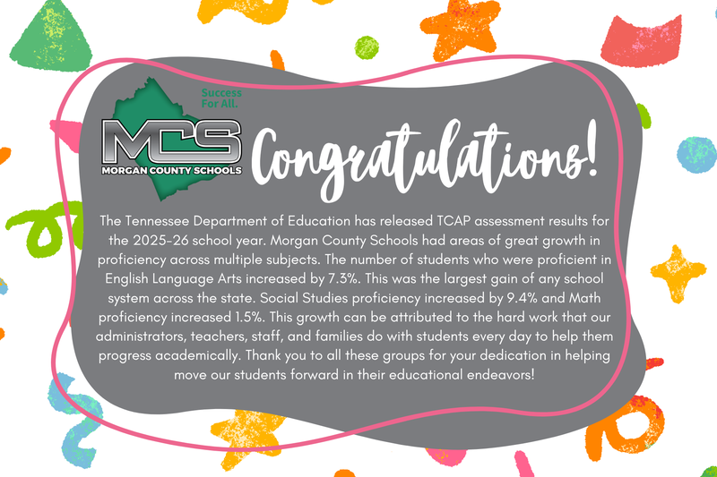 Congratulations MCS TCAP Assessment Results