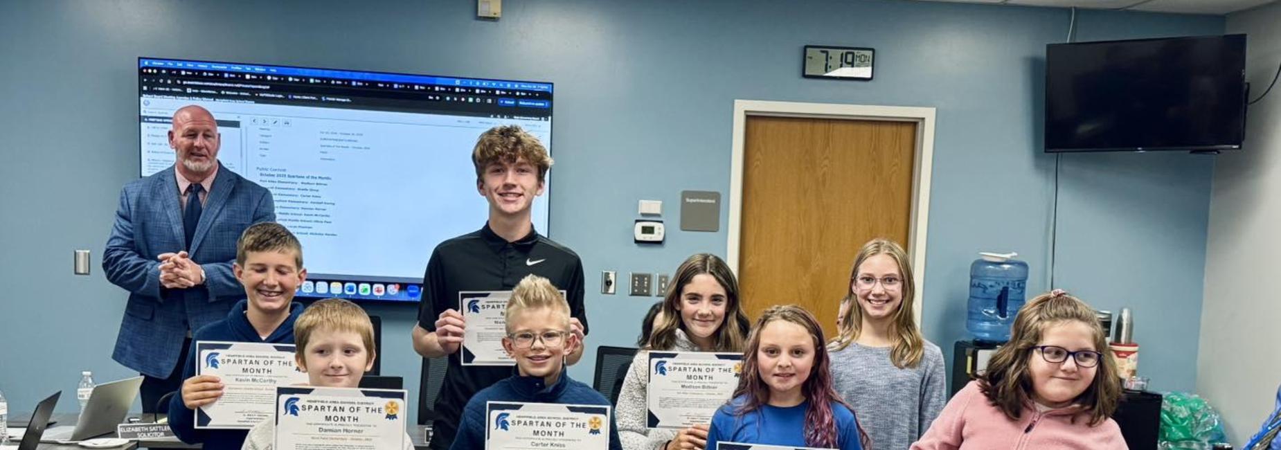 Spartans of the Month