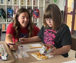 For Erskine Elementary's Strati, teaching reading skills is a personal passion