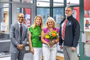 group celebrates announcement