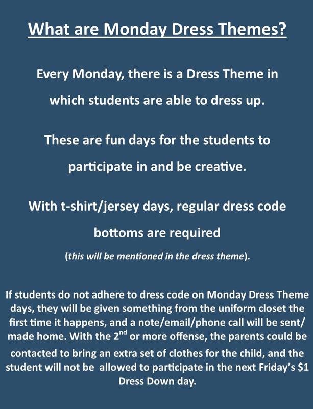 What are Dress Theme Mondays?