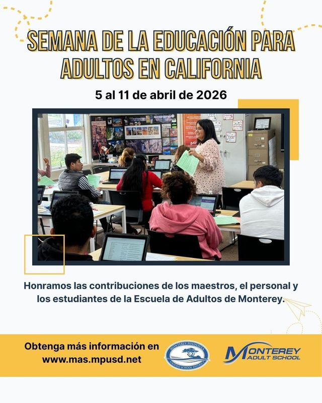 California Adult Education Week | April 5 - 11
