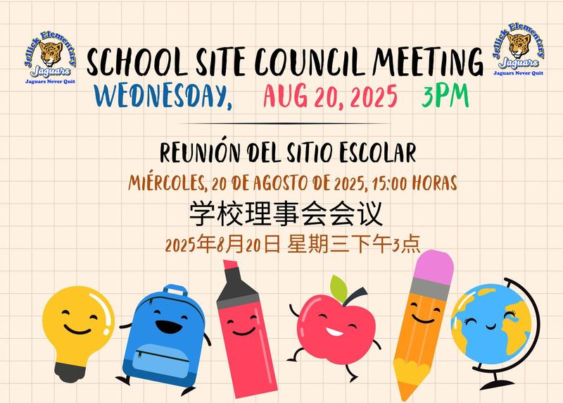 School Site Council Meeting