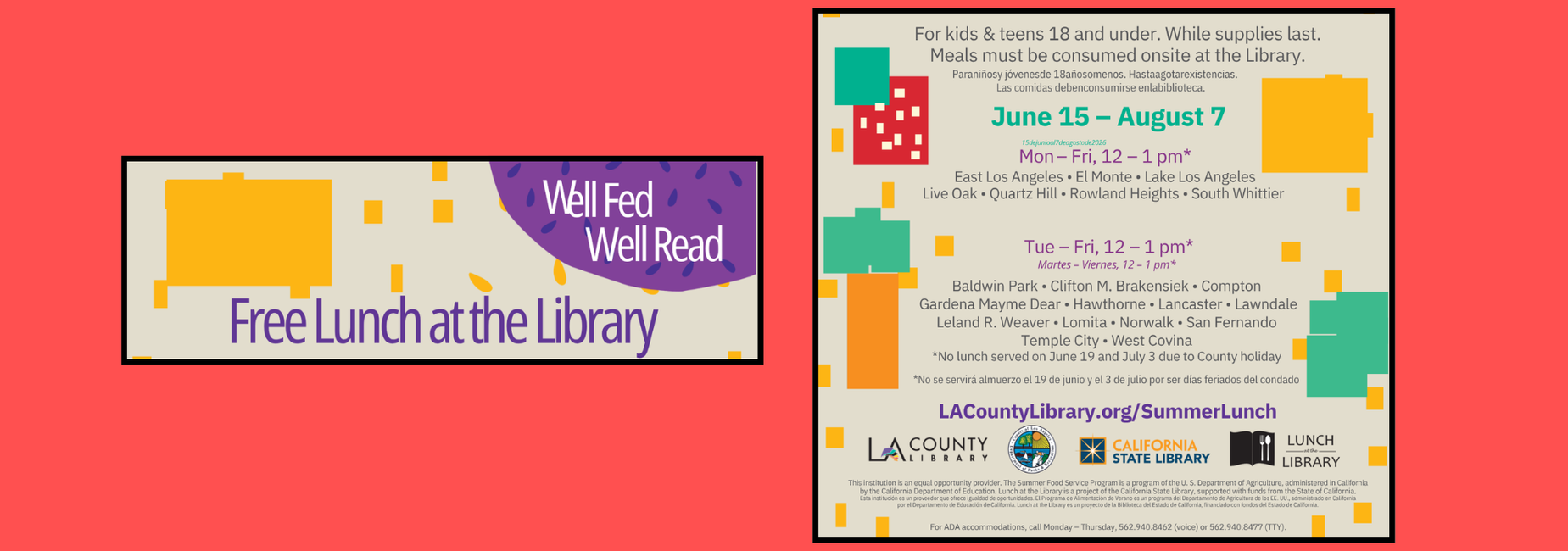 Free Lunch at the Library