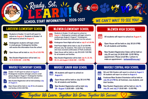 2026-2027 School Year Starting Info