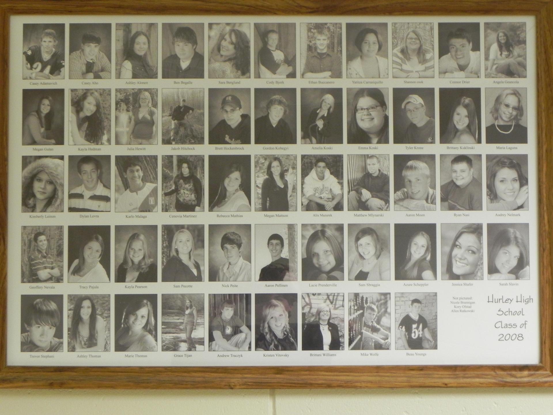 Hurley Graduating Classes