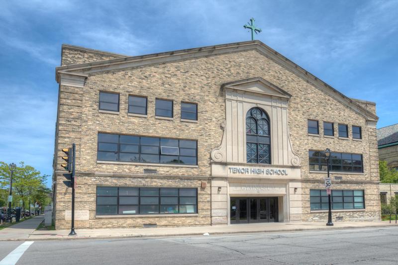 Tenor Cathedral Square high school building