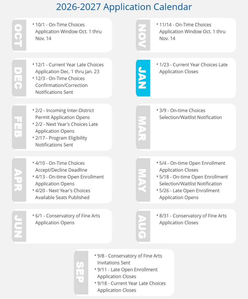 event calendar